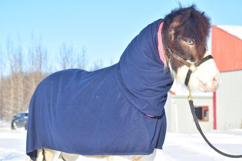 Hekla flísábreiða með hálsi