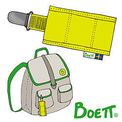 Endurskinsmerki með smellu