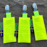 Endurskinsmerki með smellu